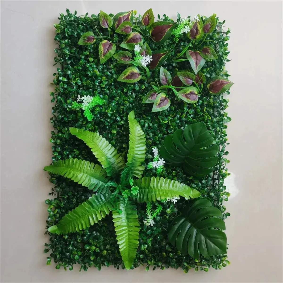 인조 녹색 식물 벽 패널 1개, 실제 식물과 유사한 디 - Flower Wall Panel 리뷰 및 가격