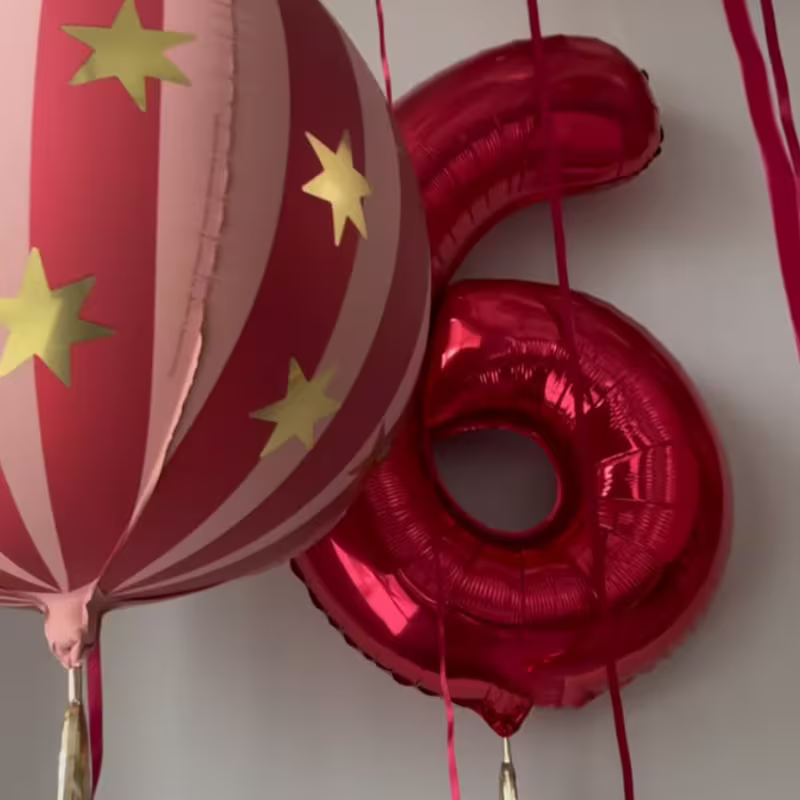 3개입 빨간색 카니발 숫자 풍선, 빨간색 호일 풍선,  - Balloon Pump Hand 리뷰 및 가격