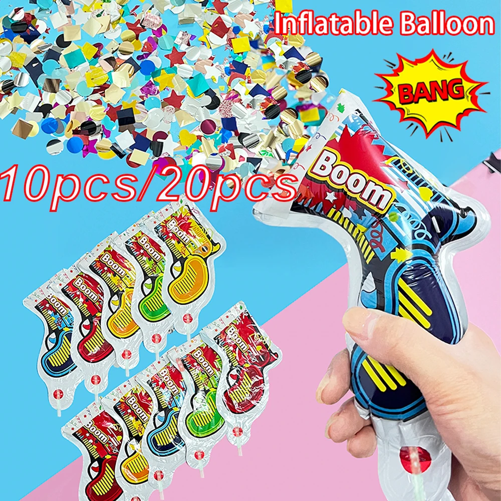 10pcs/20pcs 창의적이고 재미있는 생일 파티 풍 - Confetti Cannon Tube 리뷰 및 가격