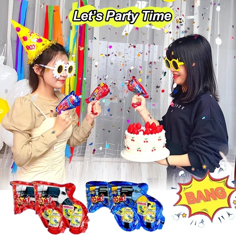 10pcs 파티 풍선 풍선 휴대용 색종이 조각 웨딩 축 - Confetti Cannon Tube 리뷰 및 가격
